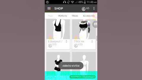 How to use Imvu mobile add to wishlist