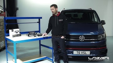 HOW TO: VW Transporter 6 Grille Kit Installation from Lazer Lamps