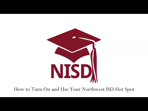 How to Turn On and Use Your Northwest ISD Hot Spot