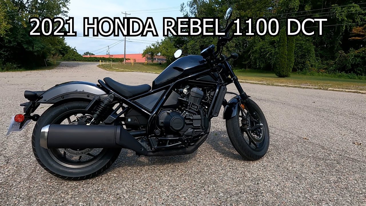 2021 HONDA REBEL DCT REVIEW AND RIDE - YouTube