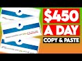 Get Paid $450 Daily To Copy & Paste Text! (FREE PayPal Money)