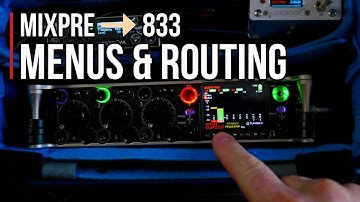 MixPre → 833 Tutorial: Menu, Channels, Settings & Routing Explained