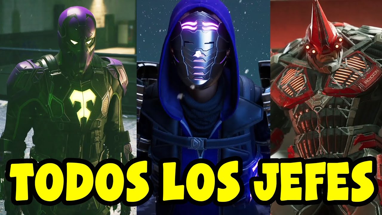 Spiderman Miles Morales - Todos los jefes - En español Latino - 1080p -  Spider-man Miles Morales - YouTube
