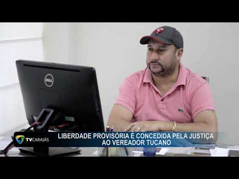 Liberdade provisória é concedida pela justiça ao vereador Tucano