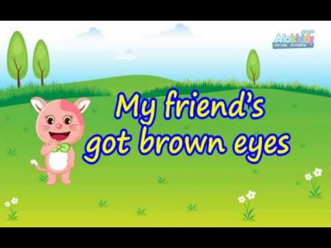 Hello Felix Conversation Unit 6 My Friend Has Got Brown Eyes Learning English For Kids