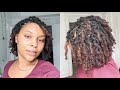 LOC DETOX + TWIST OUT ON 1+ YEAR OLD LOCS