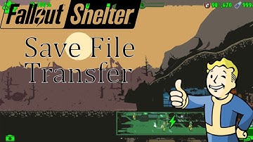 Fallout Shelter Save Stat Transfer |Steam Version| Tutorial