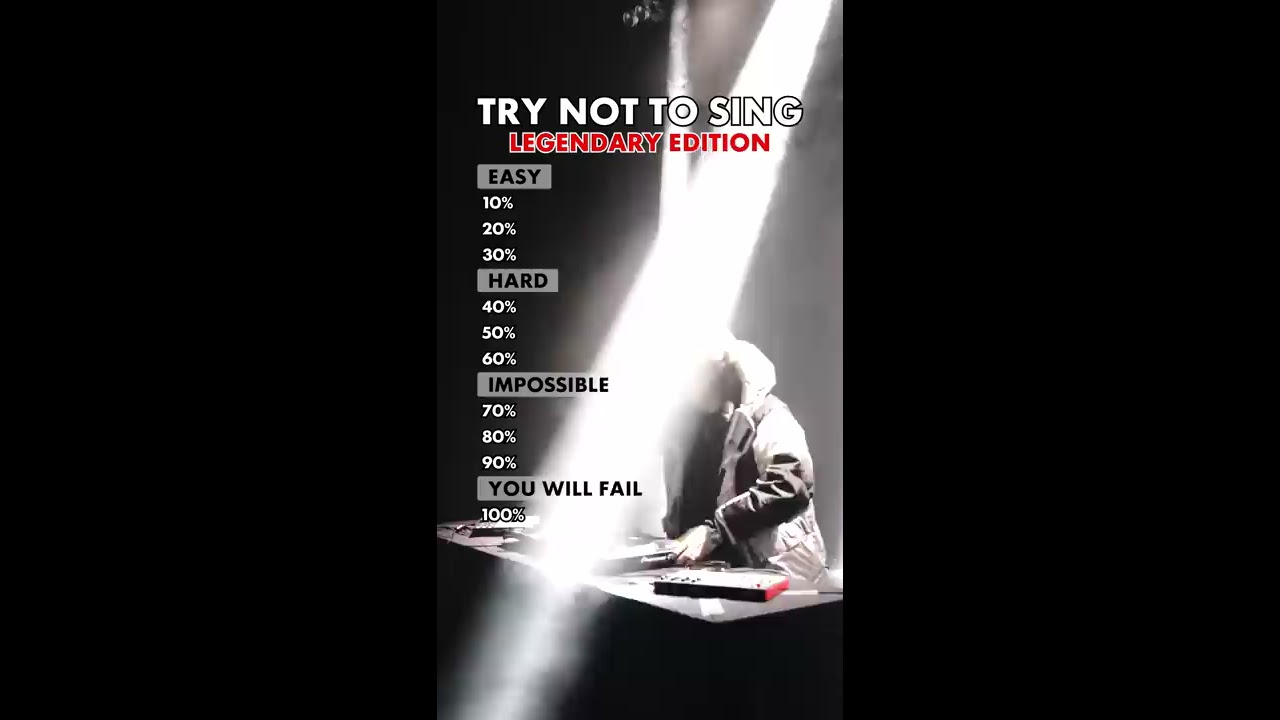 Try Not To Sing Challenge