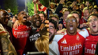 CHAMPIONS! 😱 Ian Wright GOES CRAZY with Fans | 🔴 Arsenal Win the Premier League after 22 Years 🏆