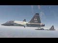 Cockpit Cam - T-38 Talon Formation Flight