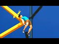 High difficulty stunts & Ragdoll Showcase #1 － Pro Gymnast Simulator