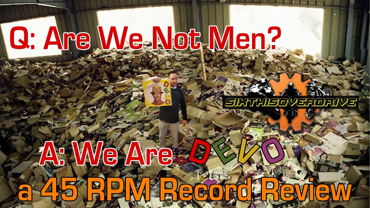 Devo, Are We Not Men Album Vinyl Review. YouTube