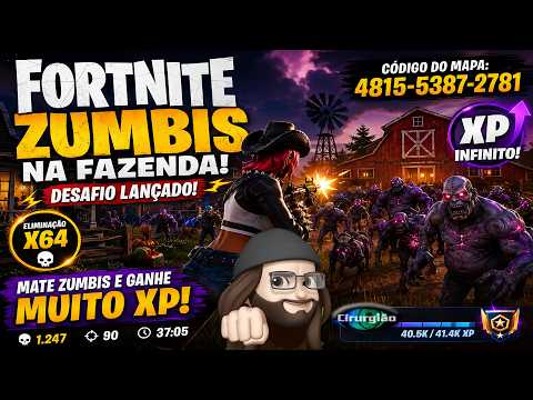 SUBA DE NÍVEL NO FORTNITE RAPIDAMENTE! #cirurgiaovideos