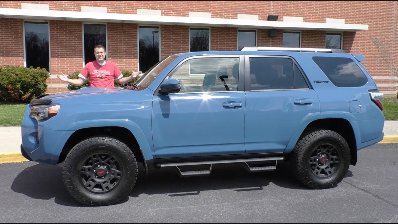 The 18 Toyota 4runner Trd Pro Is A 50 000 Old School Suv Youtube