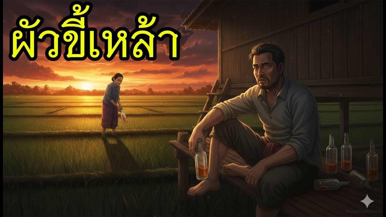 นิทานเรื่อง⭐️ผัวขี้เหล้า⭐️#นิทานก่อนนอน #นิทานพื้นบ้าน #นิทานสอนใจ#ผัวขี้เมา 