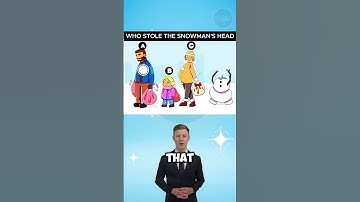 Who stole the snowman’s head #riddleenthusiasts #trending #riddleswithanswers #quiz #riddles