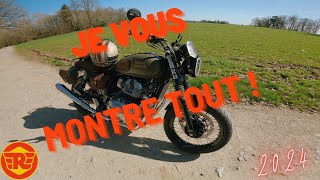 JE VOUS MONTRE TOUTES LES MODIFS!!! ROYAL ENFIELD INTERCEPTOR 2019