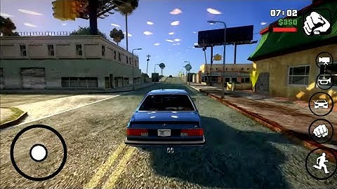 GTA V Redux Graphics Mod 300 MB Data offline Android GTA SA