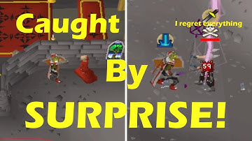 Pretending to use the Chaos Altar...