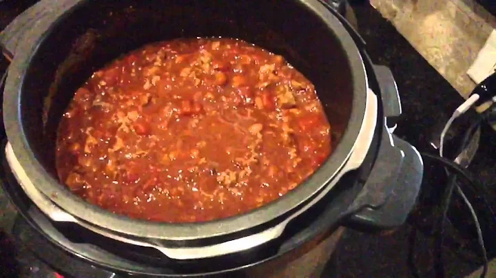 Pressure Cooker Chili