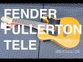 Got A Ukulele Reviews - Fender Fullerton Tele