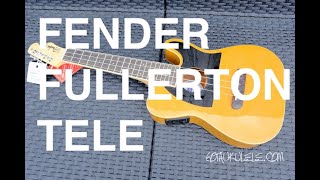 Got A Ukulele Reviews - Fender Fullerton Tele