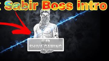 Sk Sabir Boss intro.Sk Sabir Boss ka intro.