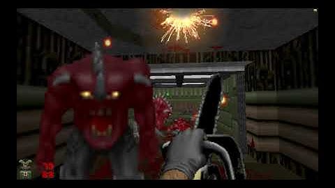 DOOM II-Project Brutality 3.0 Oops! All Tekbase Map 02