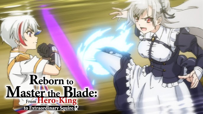 The radiant blade, uma representação requintada em anime de um