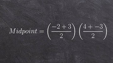 Finding the midpoint between two points
