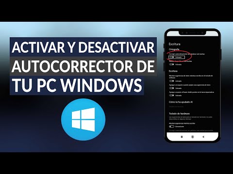 ¿Cómo Activar y Desactivar el Autocorrector de tu PC Windows 10? - Ortografía