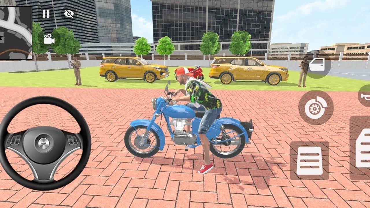 🎮Franklin order by 2️⃣ golden 🏆 fortuner and 1️⃣ Hayabusa in indian 🇮🇳 theft auto simulator 🎮