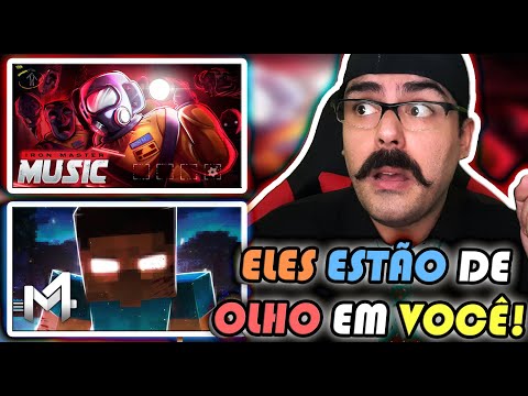 REACT - Companhia Letal | Lethal Company / Herobrine (Minecraft) - Sua Pele & Olhos Brancos