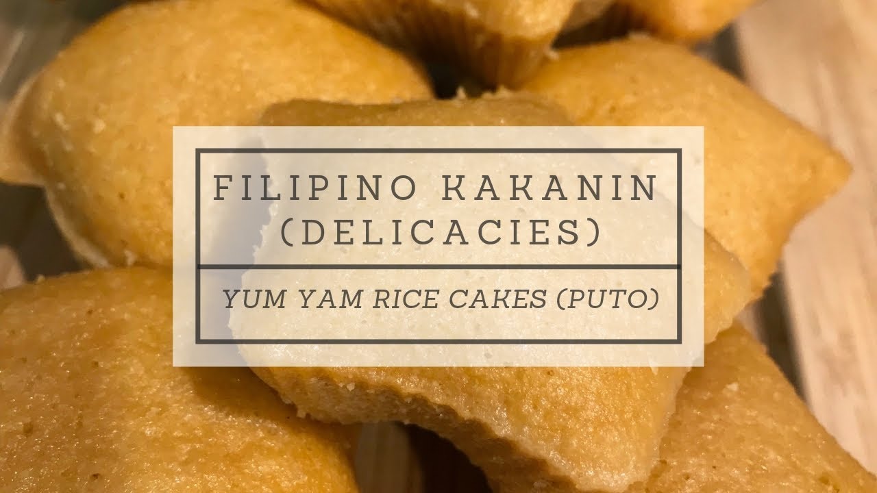 Easy Recipe Yum Yam Steamed Rice Cakes (Yam Puto) YouTube