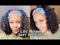 Easy braid out / only 4 braids