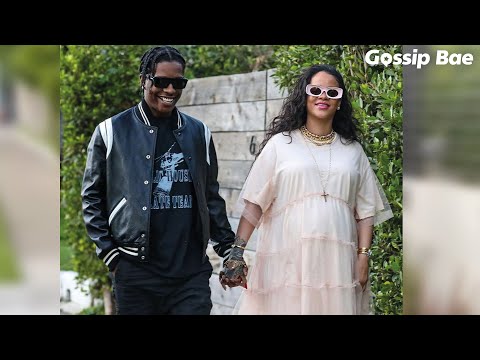 Rihanna and A$AP Rocky Shop at Fred Segal in West Hollywood