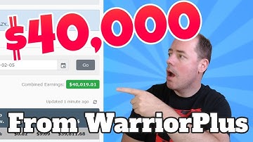 How I Made $40,000 From WarriorPlus With Email Marketing | Affiliate Marketing Tips