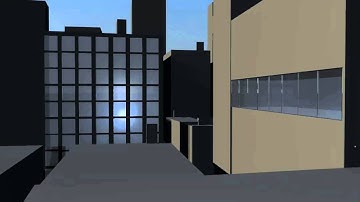 Endorphin + Cinema4D Short Parkour Animation