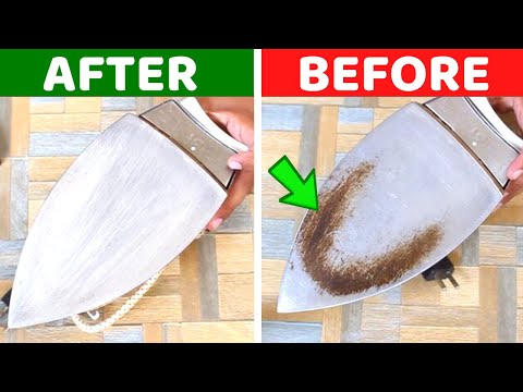 2 Easy Method to Clean Iron Bottom Plate With Salt and Toothpaste | House keeper