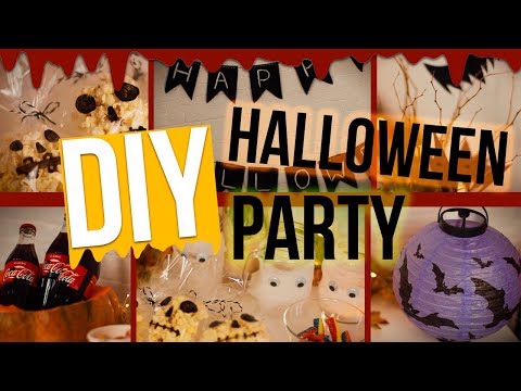 &#55356;&#57219;DIY HALLOWEEN PARTY&#55356;&#57219;\\КАК УСТРОИТЬ ВЕЧЕРИНКУ НА ХЭЛЛОУИН?\\ DIY ВЕЧЕРИНКА НА ХЭЛЛОУИН