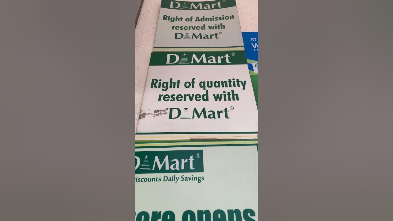 Mangalore Dmart new timing YouTube