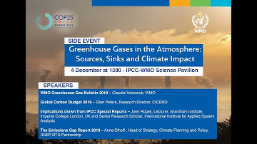 Greenhouse Gases in the Atmosphere: Sources, Sinks and Climate Impact | IPCC-WMO @COP25