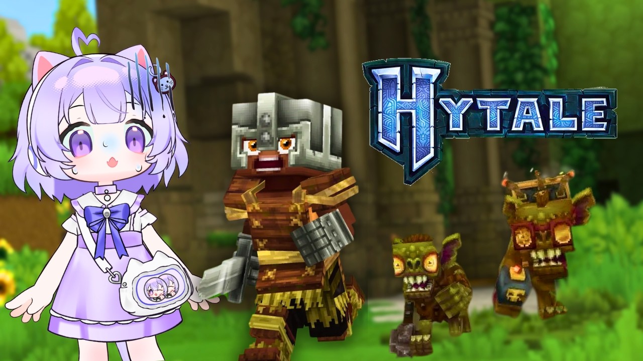 Catgirl's First Look at Hytale