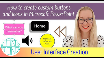 How to create custom buttons and icons using Microsoft PowerPoint