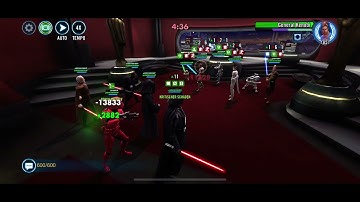 Darth Vader Infinite Loop Galactic Conquest SWGOH