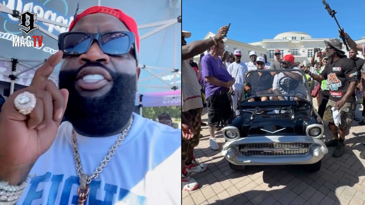 🔥Rick Ross Greets Thousands At Start Of His 5th Annual Car Show With Massive Energy 🚘  Rick Ross kicked off his highly anticipated 5th Annual Car Show early this morning