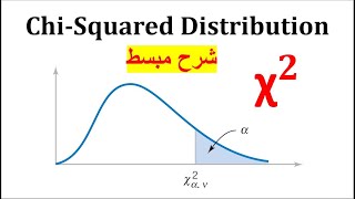 8-3 Chi Squared distribution شرح مبسط