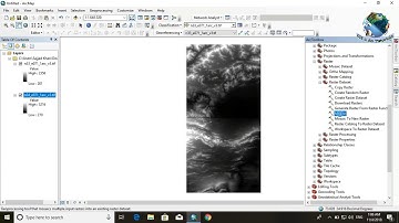 Mosaic raster dataset ArcGIS 10.5, Arcgis 10, mosaicking