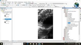 Mosaic raster dataset ArcGIS 10.5, Arcgis 10, mosaicking