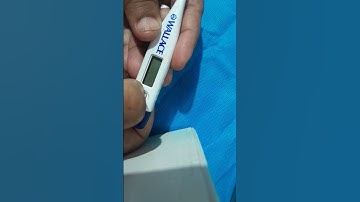 # How to  use# Digital  thermometer #